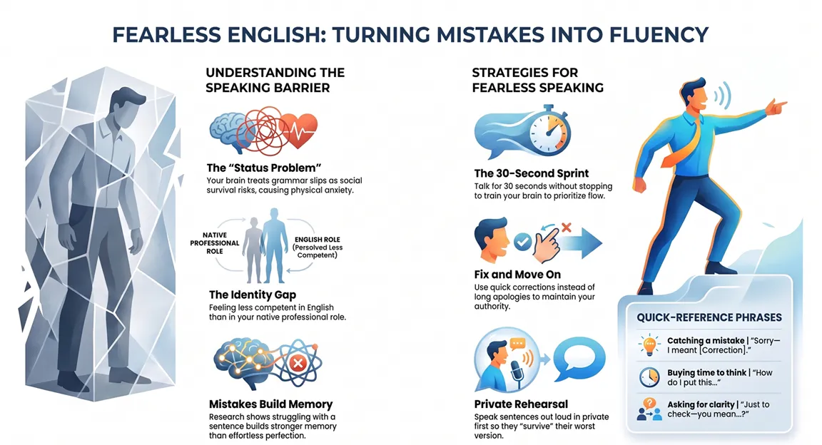Fearless English Mistakes into Fluency