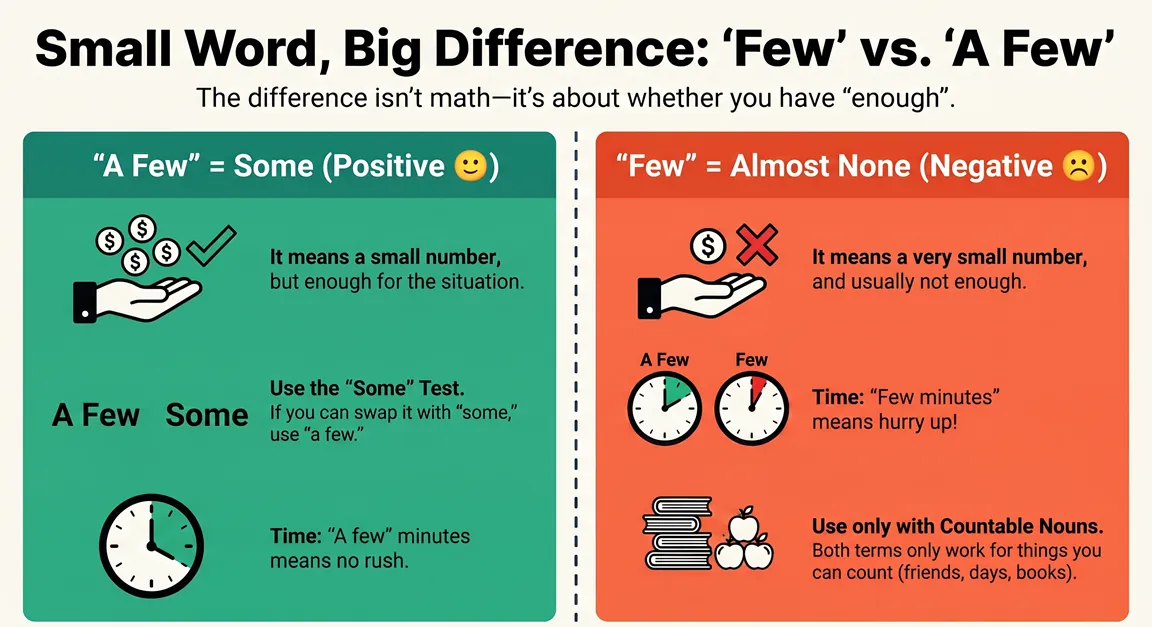 Few vs. A Few Explained